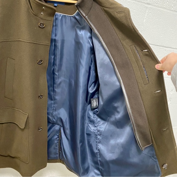 NWOT Cole Haan XXL Wool Coat - Picture 5 of 13